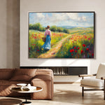 Landscape 475 Canvas Art 18" x 24" / 45 x 60 cm / Black