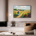Landscape 475 Canvas Art 18" x 24" / 45 x 60 cm / Black