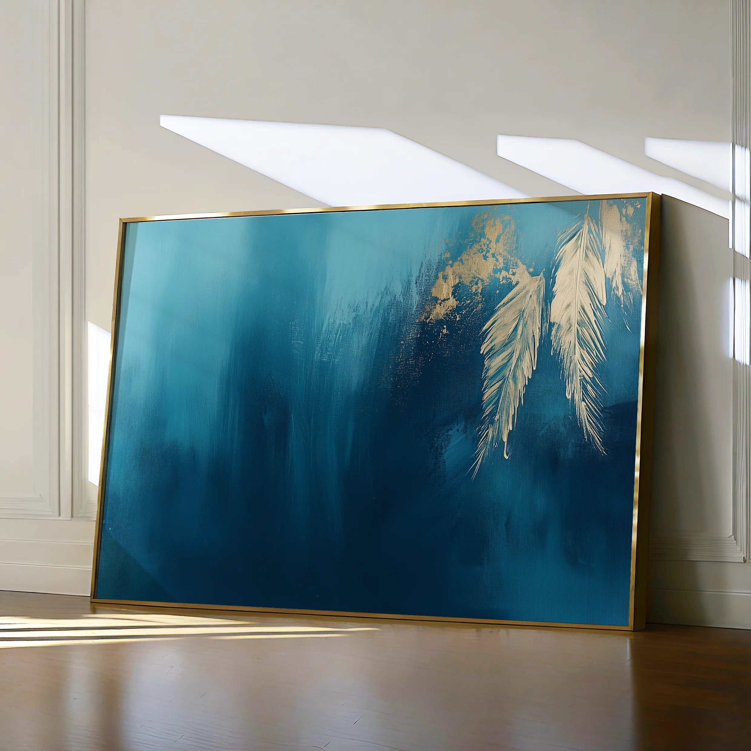 Abstract 476 Canvas Art 18" x 24" / 45 x 60 cm / Black