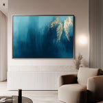 Abstract 476 Canvas Art 18" x 24" / 45 x 60 cm / Black