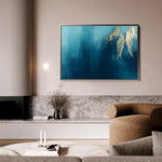 Abstract 476 Canvas Art 18" x 24" / 45 x 60 cm / Black