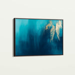 Abstract 476 Canvas Art 18" x 24" / 45 x 60 cm / Black