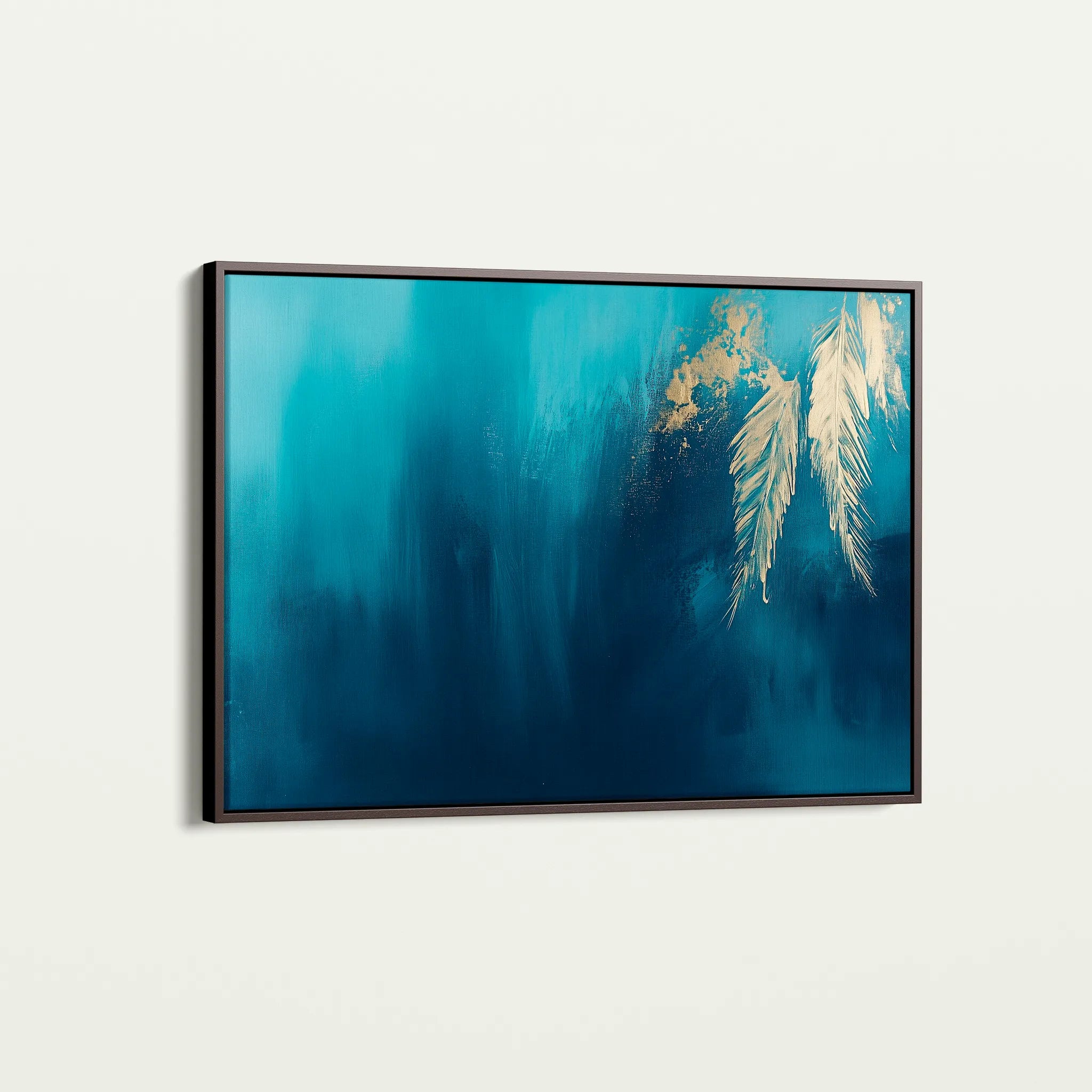 Abstract 476 Canvas Art 18" x 24" / 45 x 60 cm / Black
