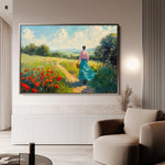 Landscape 476 Canvas Art 18" x 24" / 45 x 60 cm / Black