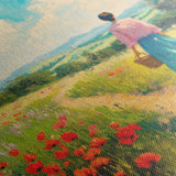 Landscape 476 Canvas Art 18" x 24" / 45 x 60 cm / Black