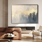 Abstract 477 Canvas Art 18" x 24" / 45 x 60 cm / Black
