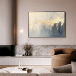 Abstract 477 Canvas Art 18" x 24" / 45 x 60 cm / Black