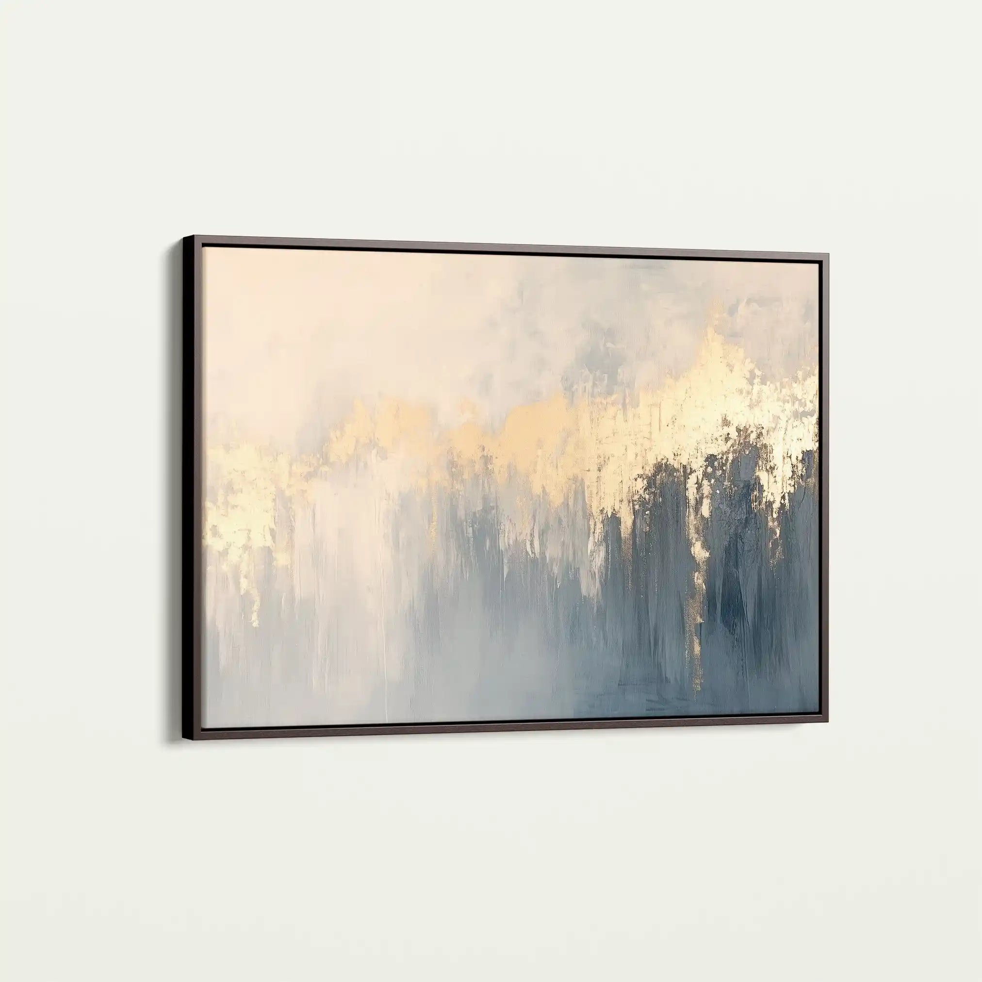 Abstract 477 Canvas Art 18" x 24" / 45 x 60 cm / Black