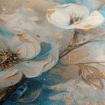 Floral 477 Canvas Art 18" x 24" / 45 x 60 cm / Black
