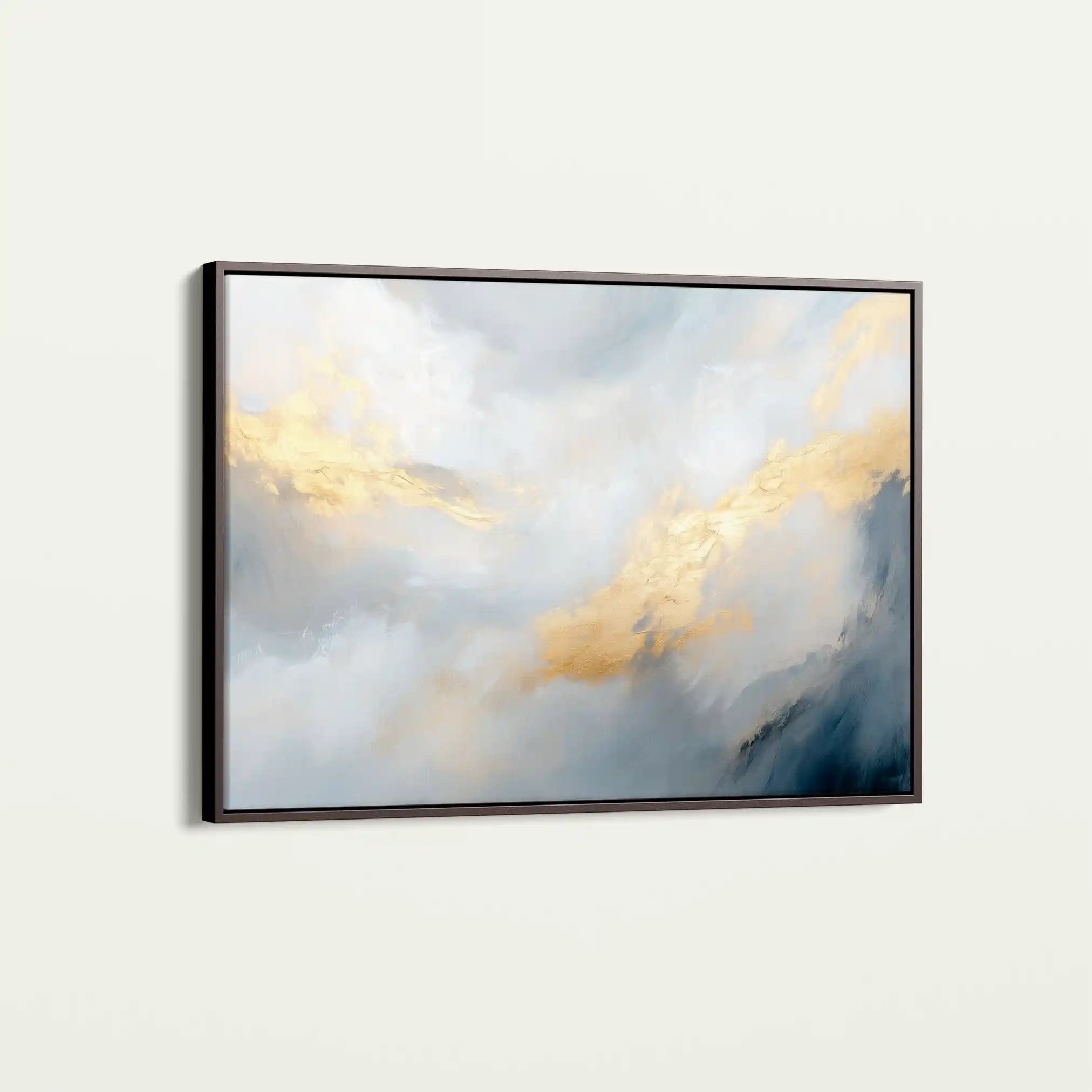 Abstract 479 Canvas Art 18" x 24" / 45 x 60 cm / Black