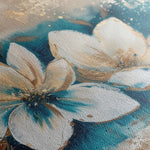 Floral 479 Canvas Art 18" x 24" / 45 x 60 cm / Black