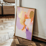 Abstract 480 Canvas Art 18" x 24" / 45 x 60 cm / Black