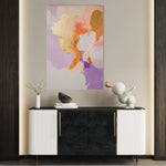 Abstract 480 Canvas Art 18" x 24" / 45 x 60 cm / Black