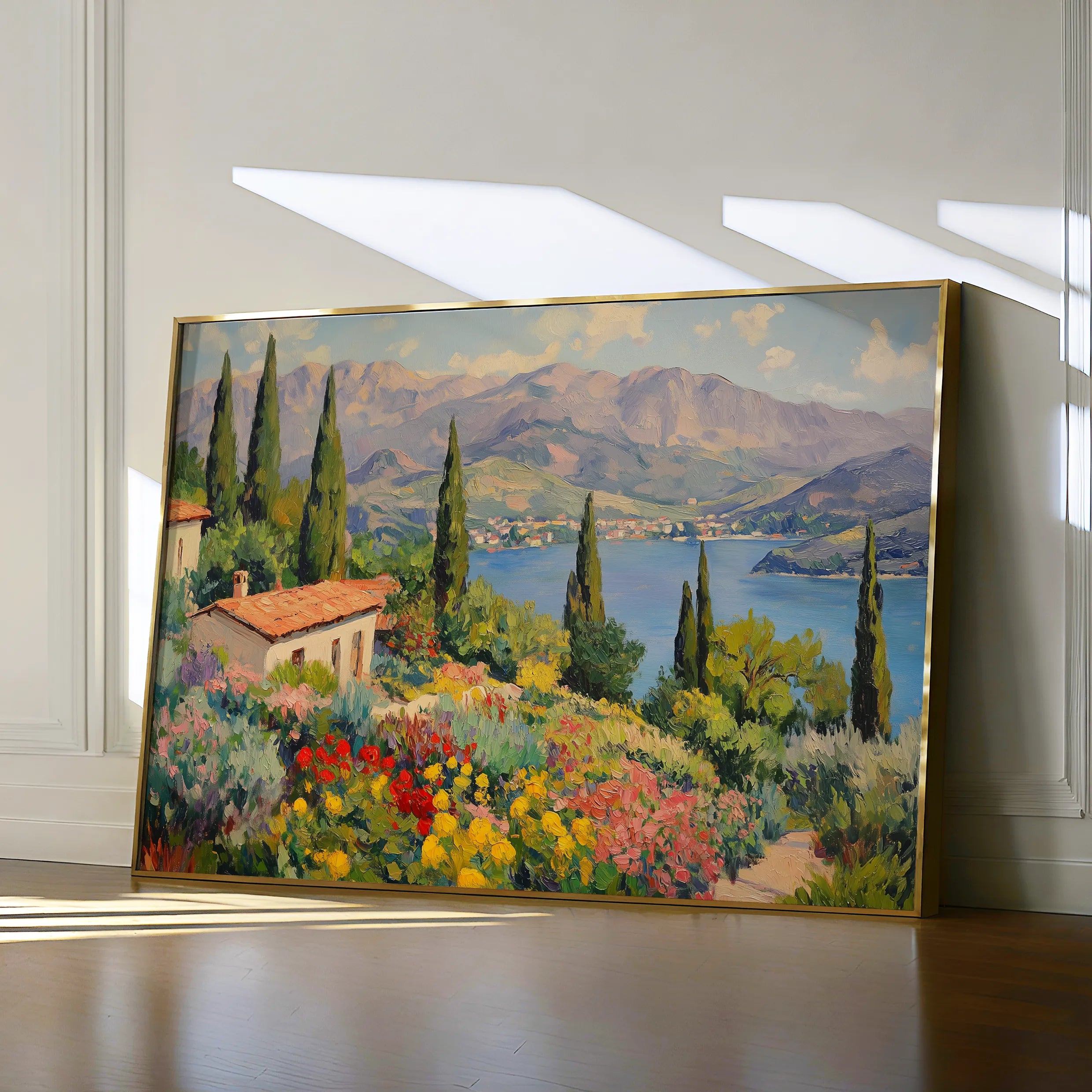Landscape 480 Canvas Art 18" x 24" / 45 x 60 cm / Black