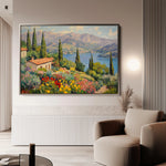 Landscape 480 Canvas Art 18" x 24" / 45 x 60 cm / Black