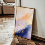 Abstract 481 Canvas Art 18" x 24" / 45 x 60 cm / Black