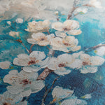 Floral 481 Canvas Art 18" x 24" / 45 x 60 cm / Black