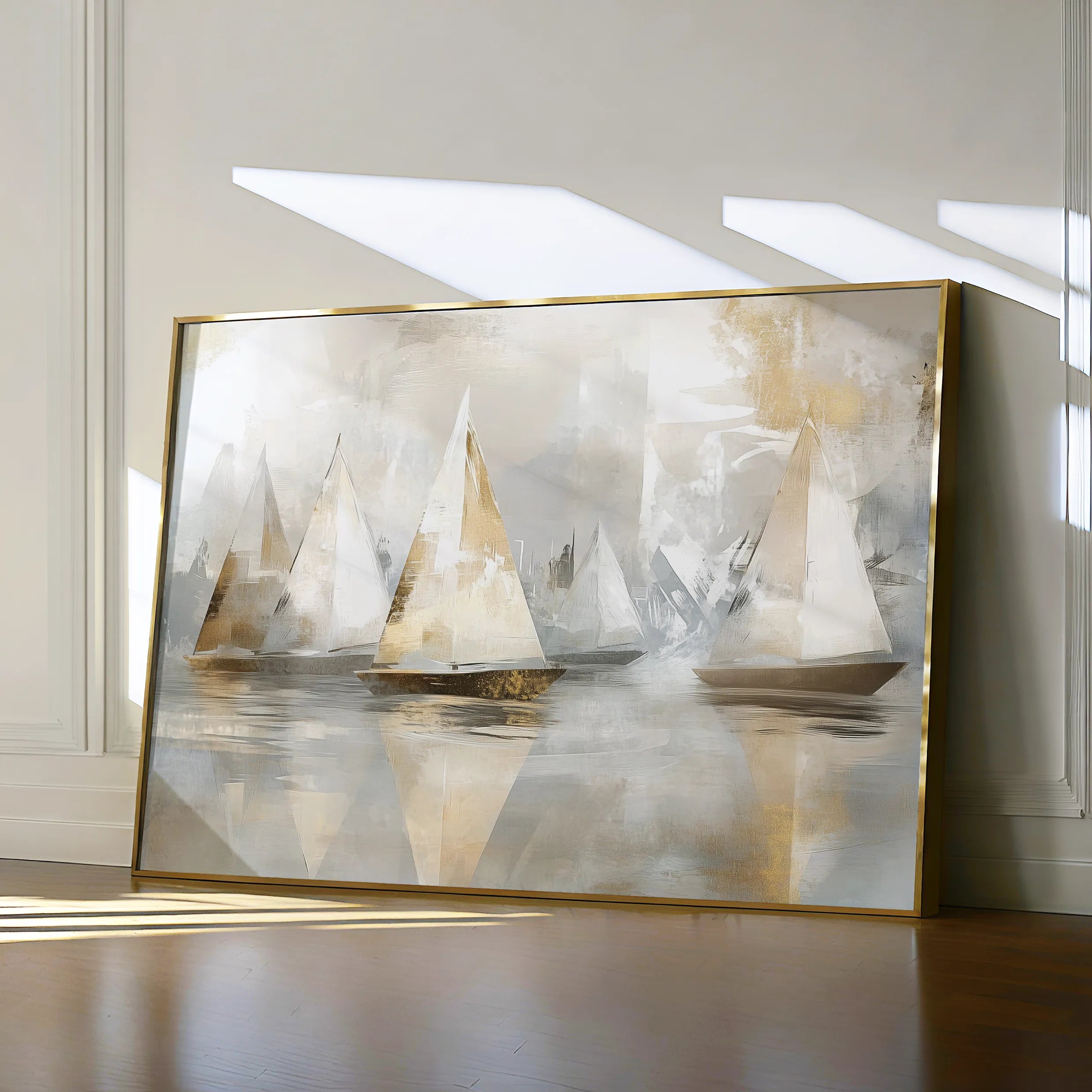 Landscape 481 Canvas Art 18" x 24" / 45 x 60 cm / Black