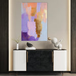 Abstract 482 Canvas Art 18" x 24" / 45 x 60 cm / Black