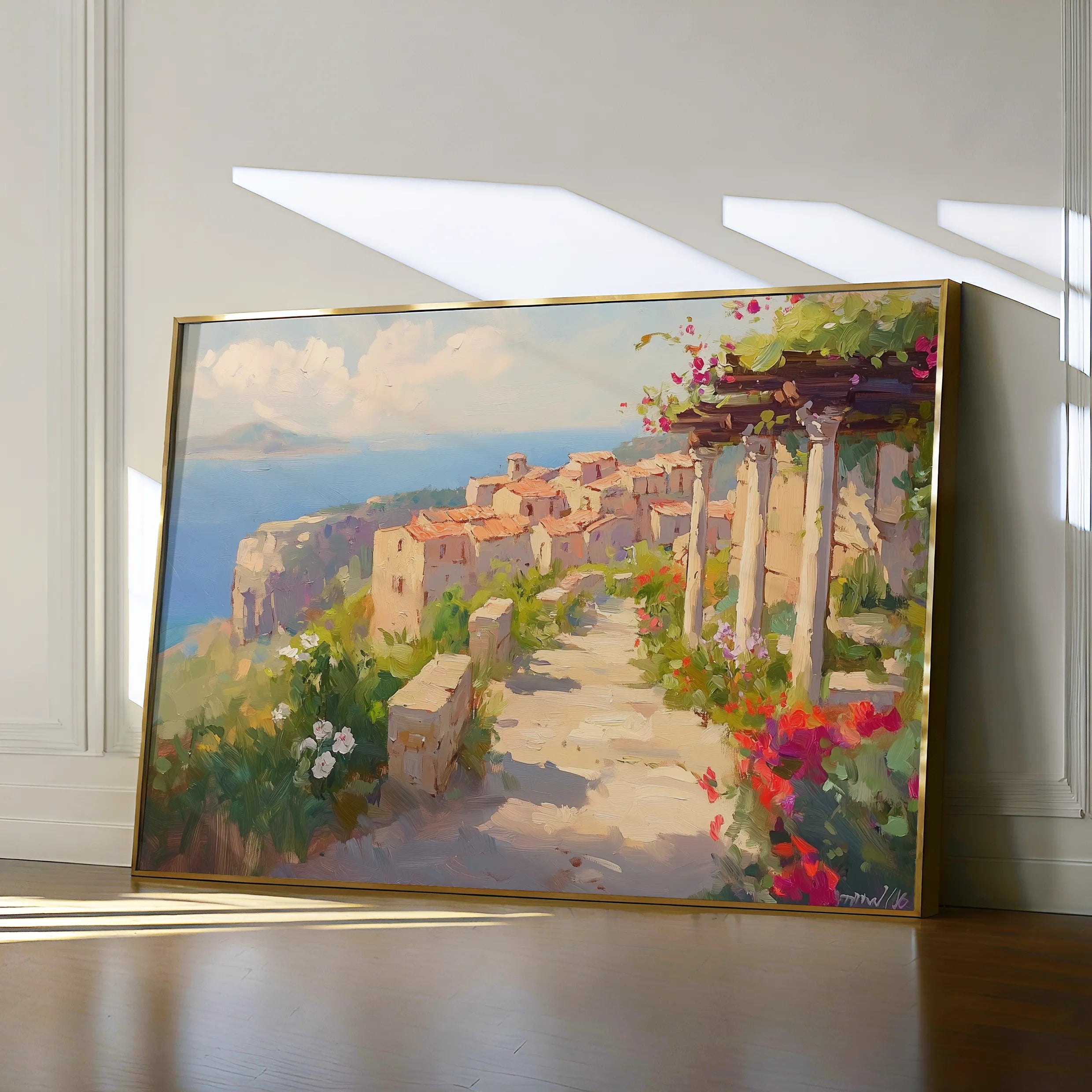 Landscape 482 Canvas Art 18" x 24" / 45 x 60 cm / Black