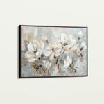 Floral 483 Canvas Art 18" x 24" / 45 x 60 cm / Black