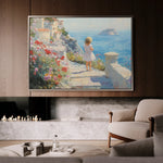 Landscape 483 Canvas Art 18" x 24" / 45 x 60 cm / Black