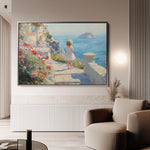 Landscape 483 Canvas Art 18" x 24" / 45 x 60 cm / Black