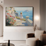 Landscape 483 Canvas Art 18" x 24" / 45 x 60 cm / Black