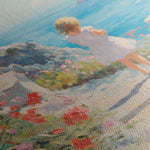 Landscape 483 Canvas Art 18" x 24" / 45 x 60 cm / Black