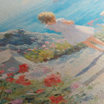 Landscape 483 Canvas Art 60 x 40 cm / Black