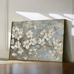Floral 484 Canvas Art 18" x 24" / 45 x 60 cm / Black