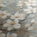 Floral 484 Canvas Art 18" x 24" / 45 x 60 cm / Black