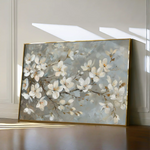 Floral 484 Canvas Art 60 x 40 cm / Black