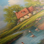 Landscape 484 Canvas Art 18" x 24" / 45 x 60 cm / Black
