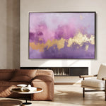 Abstract 485 Canvas Art 18" x 24" / 45 x 60 cm / Black