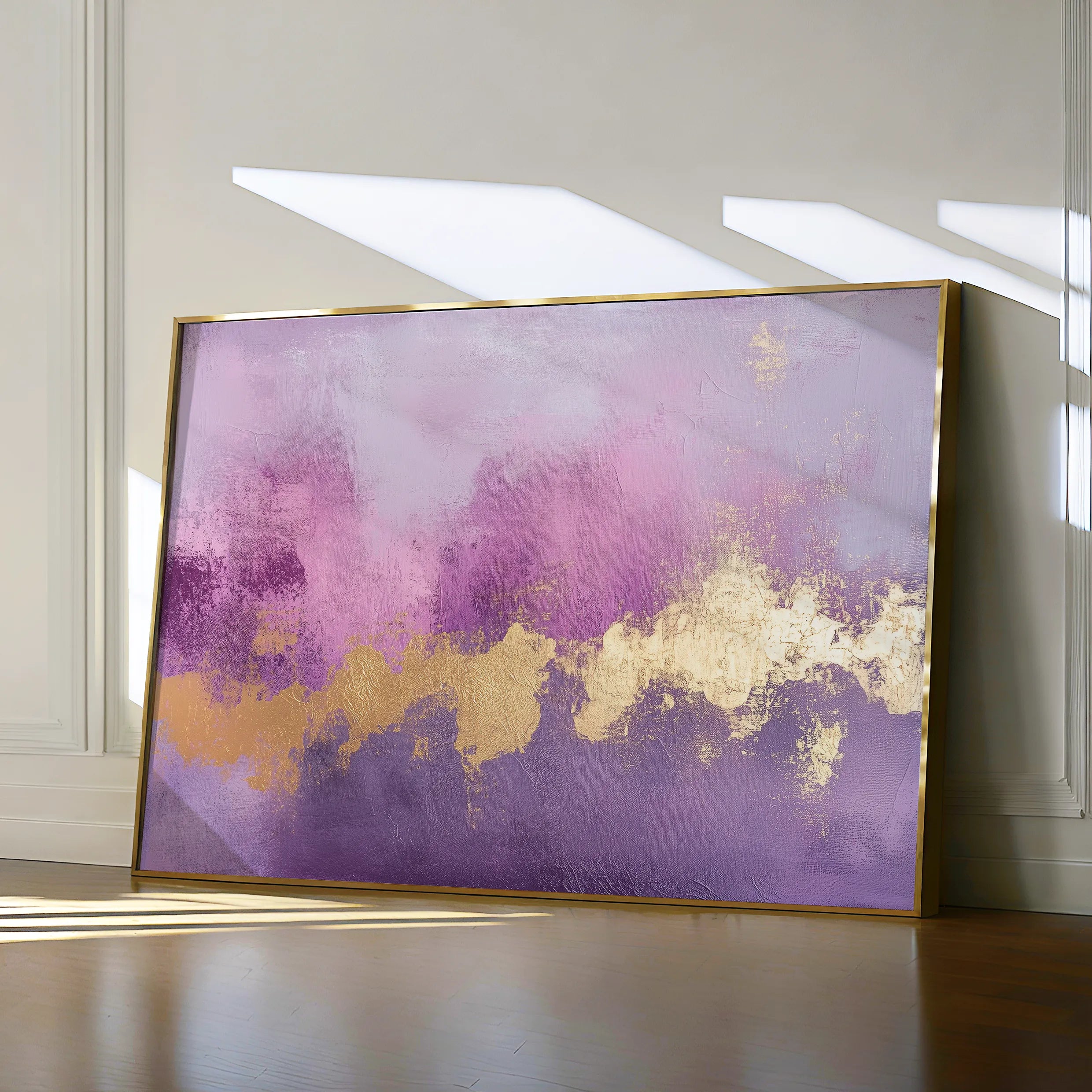 Abstract 485 Canvas Art 18" x 24" / 45 x 60 cm / Black