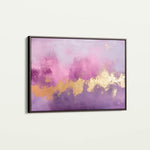 Abstract 485 Canvas Art 18" x 24" / 45 x 60 cm / Black