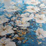Floral 485 Canvas Art 18" x 24" / 45 x 60 cm / Black
