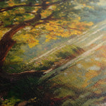 Landscape 485 Canvas Art 18" x 24" / 45 x 60 cm / Black