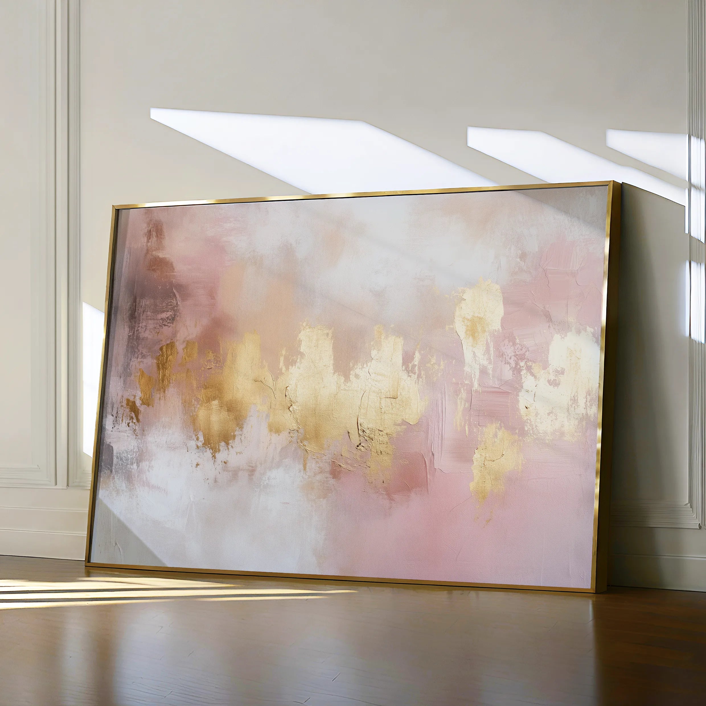Abstract 486 Canvas Art 18" x 24" / 45 x 60 cm / Black