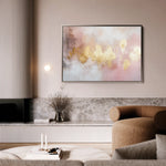 Abstract 486 Canvas Art 18" x 24" / 45 x 60 cm / Black