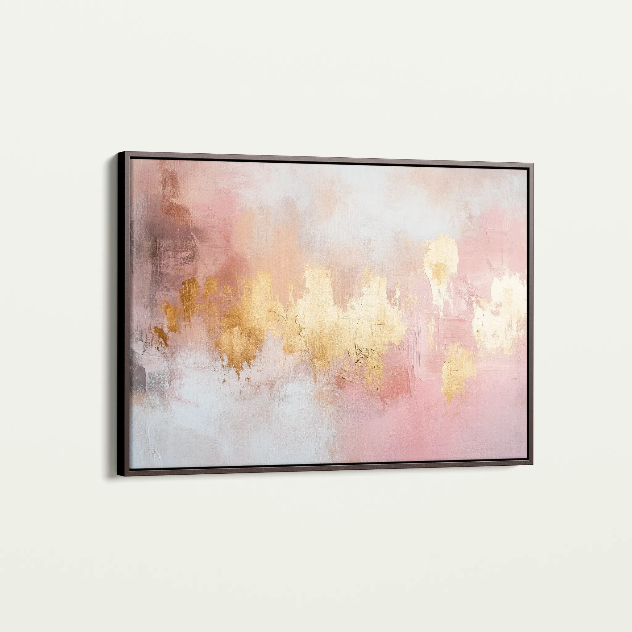 Abstract 486 Canvas Art 18" x 24" / 45 x 60 cm / Black