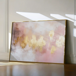 Abstract 486 Canvas Art 60 x 40 cm / Black