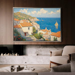 Landscape 486 Canvas Art 18" x 24" / 45 x 60 cm / Black