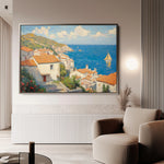 Landscape 486 Canvas Art 18" x 24" / 45 x 60 cm / Black