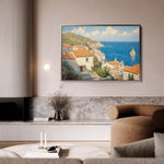Landscape 486 Canvas Art 18" x 24" / 45 x 60 cm / Black