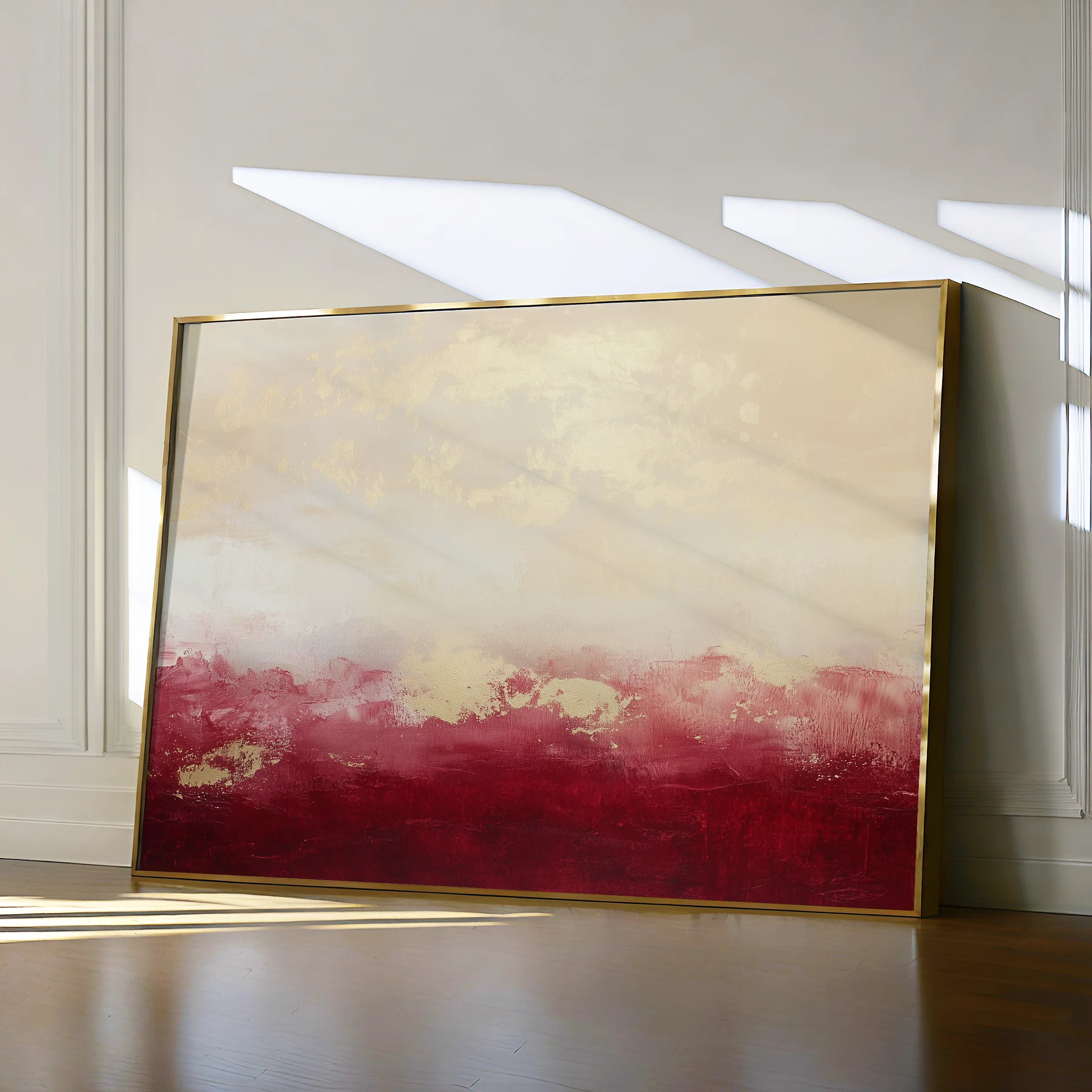 Abstract 487 Canvas Art 18" x 24" / 45 x 60 cm / Black