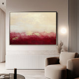 Abstract 487 Canvas Art 18" x 24" / 45 x 60 cm / Black