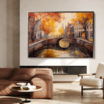 Landscape 487 Canvas Art 18" x 24" / 45 x 60 cm / Black