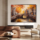 Landscape 487 Canvas Art 18" x 24" / 45 x 60 cm / Black